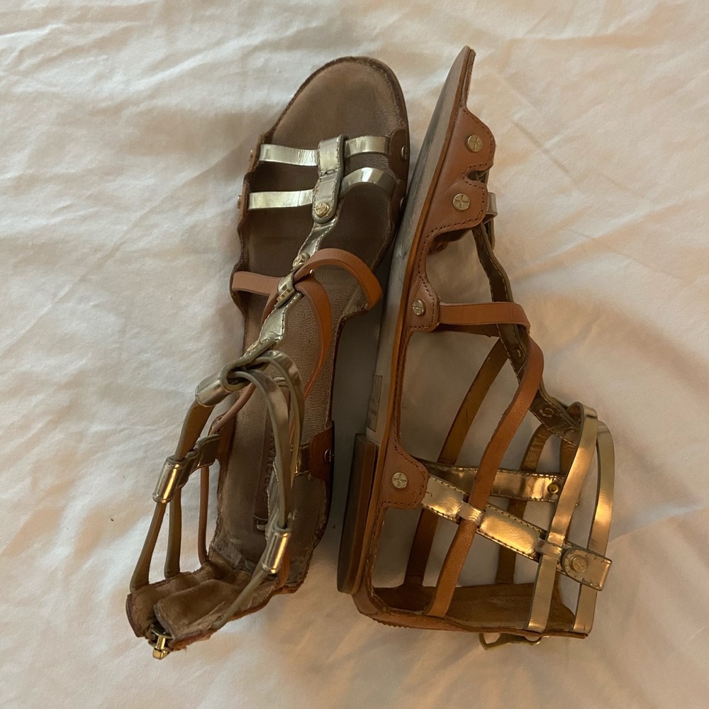 Leather Gladiator sandals
